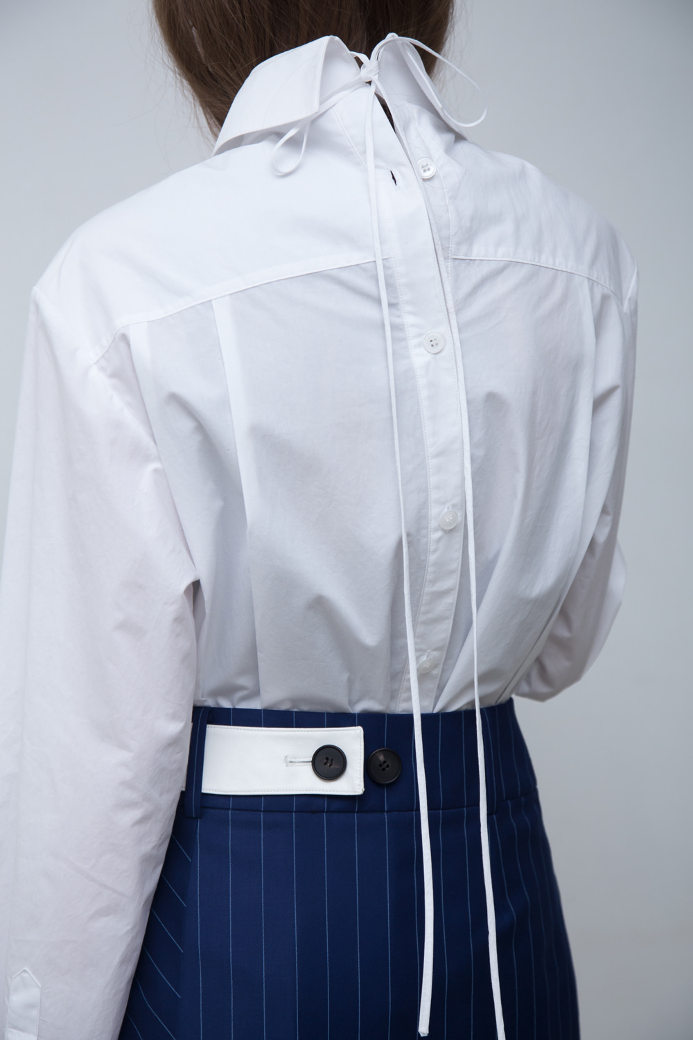 [GLOBAL] Button Back Shirt Dress